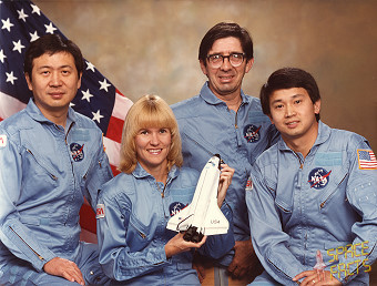 Crew STS-51G (Flug- und Ersatzmannschaft PSP)
