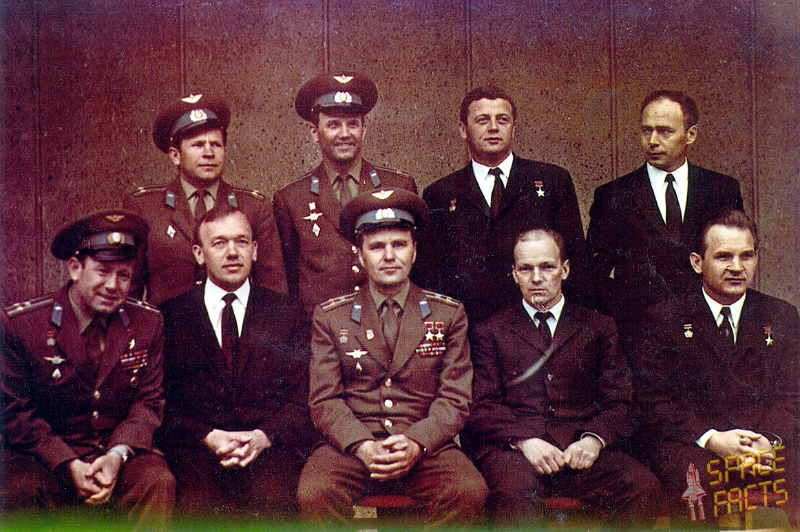Crew Salyut 1 cosmonaut group