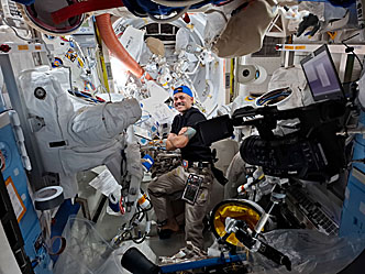 life onboard ISS