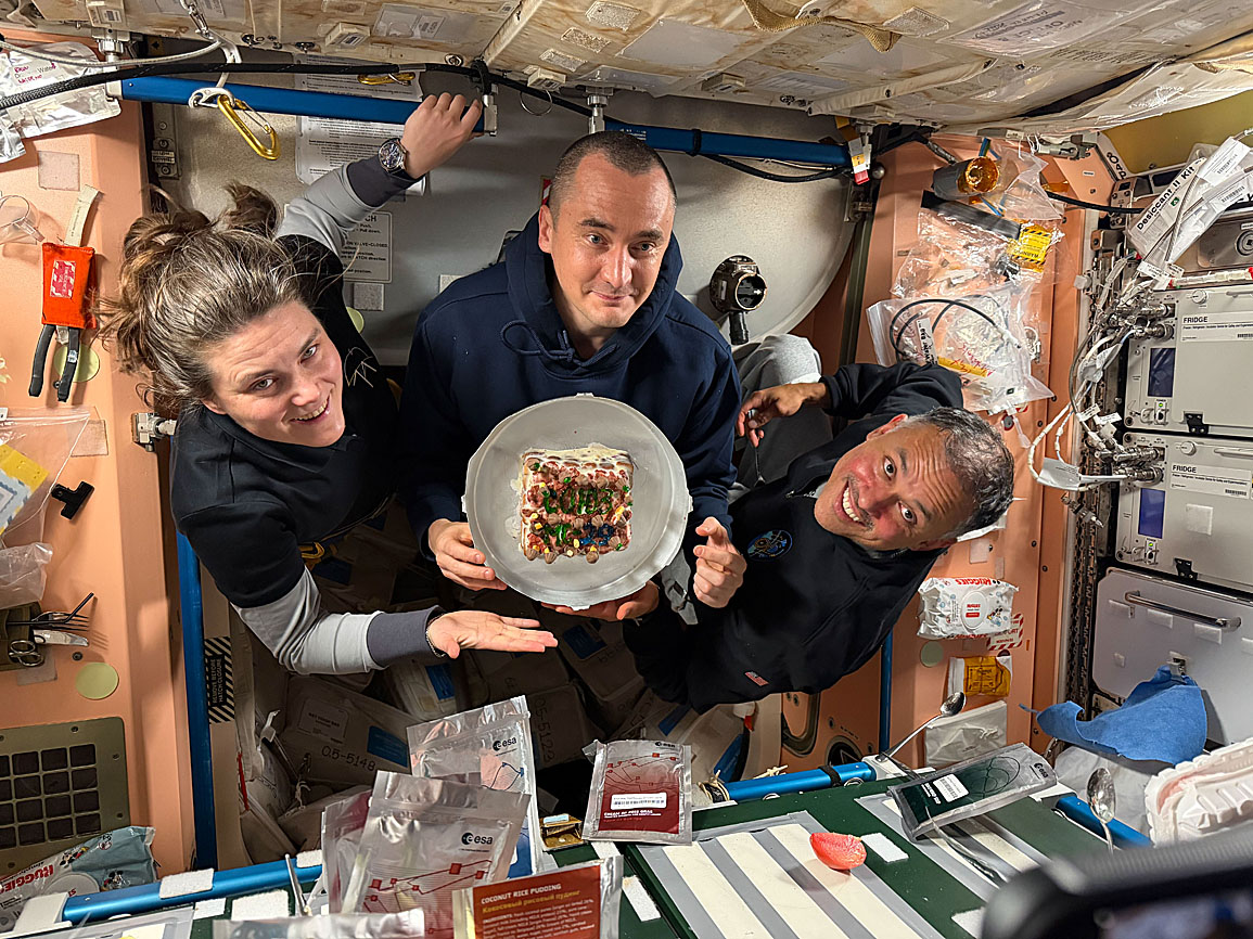 life onboard ISS