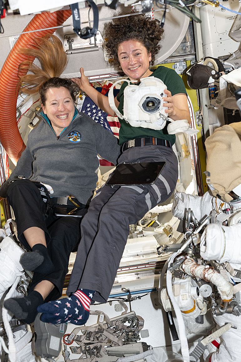 life onboard ISS