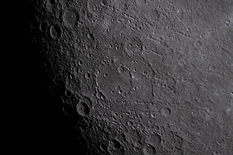 Moon seen from Artemis II during flyby