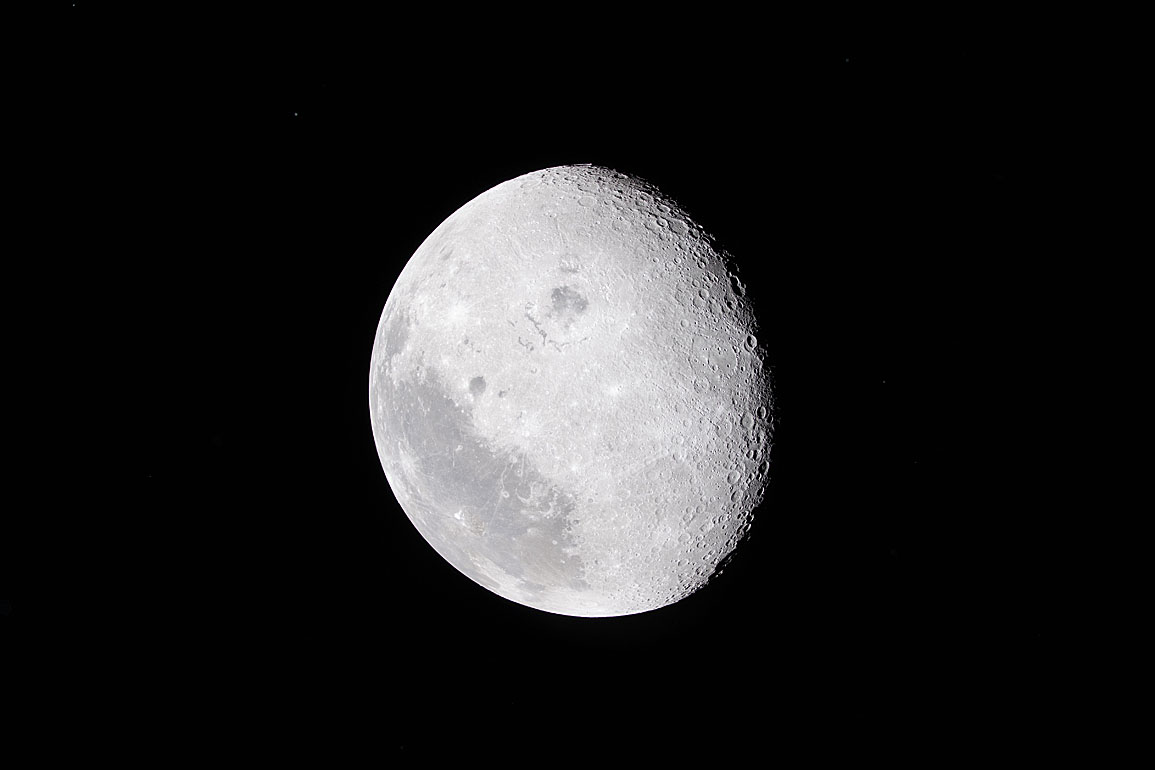 Moon seen from Artemis II during flyby