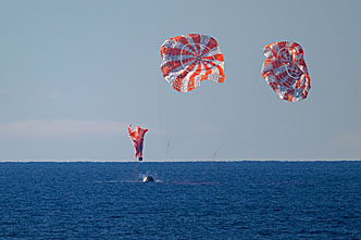 Artemis II landing