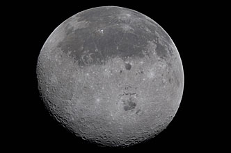 Moon seen from Artemis II