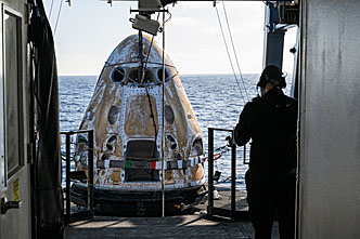 SpaceX Crew-12 recovery