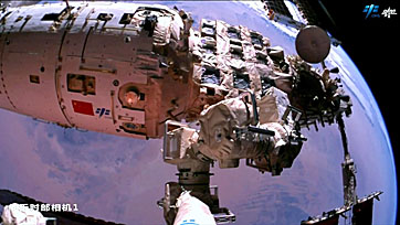 in orbit
