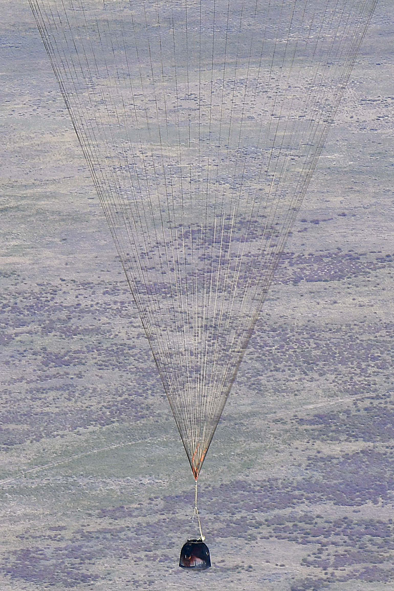 Soyuz MS-28 landing