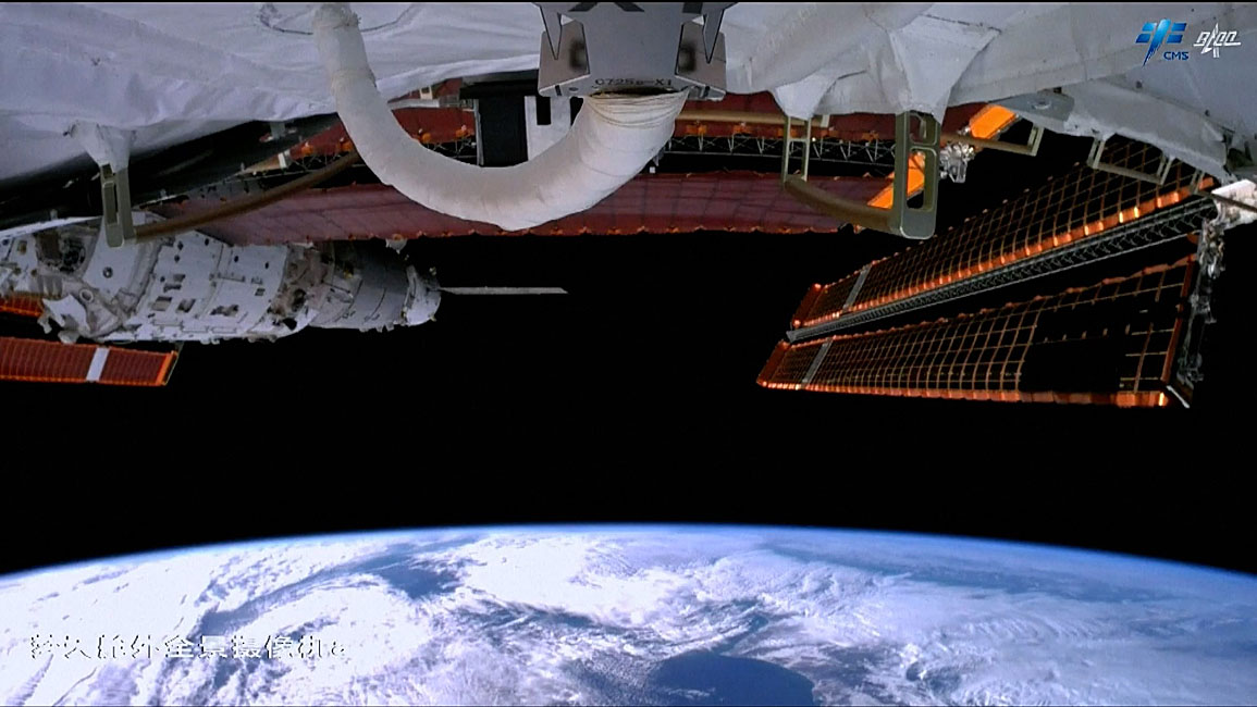 in orbit